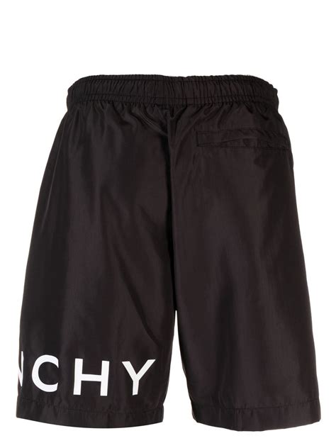 Shop Givenchy Ghost Print Swim Shorts 